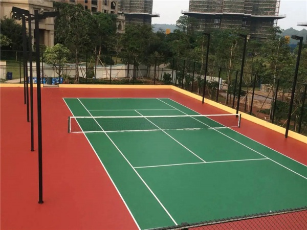 新余市塑胶篮球场球场材料 - 价格